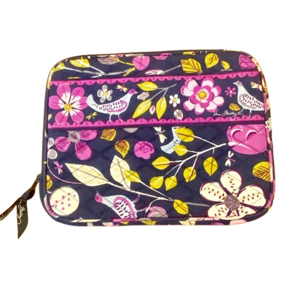 Vera Bradley Nightingale Ipad Cover Tablet  Kindle Ereader Sleeve